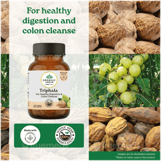 Organic India Triphala Veg Capsule 60